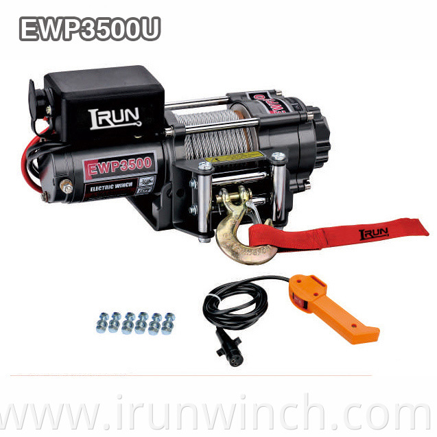 Separated Control Box Electric UTV Winch